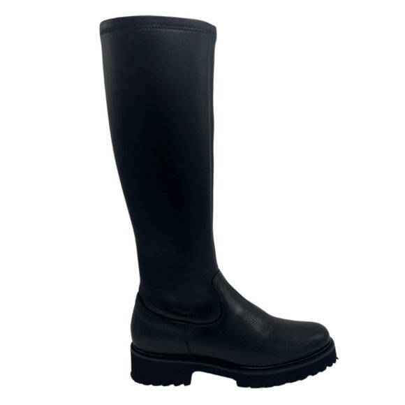 Menina Leather Chunky Boots - Picture 3 of 6